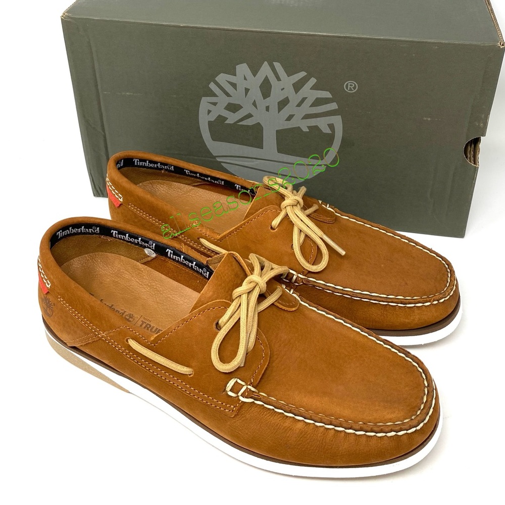 Timberland Atlantic Break Boat Men’s Shoes Nubuck - Picture 8 of 12